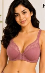 Curvini Front Open Comfort Bra